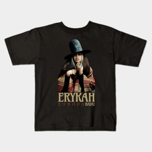 Style Erykah Badu Japan Kids T-Shirt